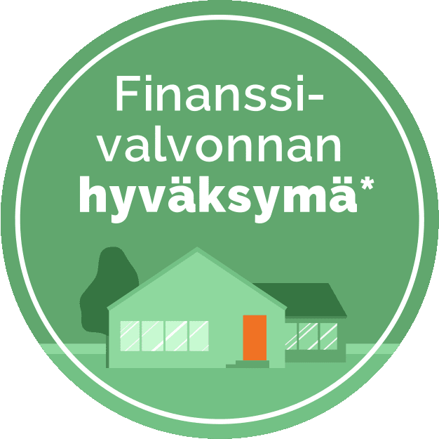 finanssivalvonnan hyväksymä